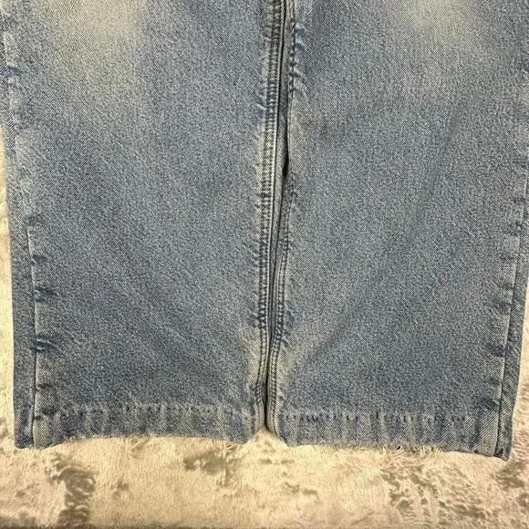 Distressed Vintage Carhartt Fleece Lined Denim Jeans Size 37 - Picture 7 of 8